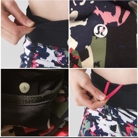 🍋Lululemon Speed Shorts Sz 6 Sm/M - Picture 6 of 9